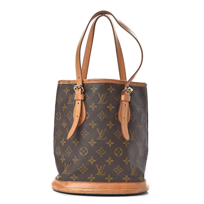 Louis Vuitton Monogram Petit Bucket 23 1 of 18