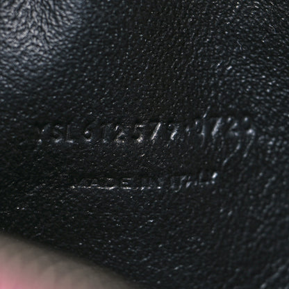 Saint Laurent Grain De Poudre Matelasse Monogram Mini Lou Camera Bag Bright Pink 7 of 10