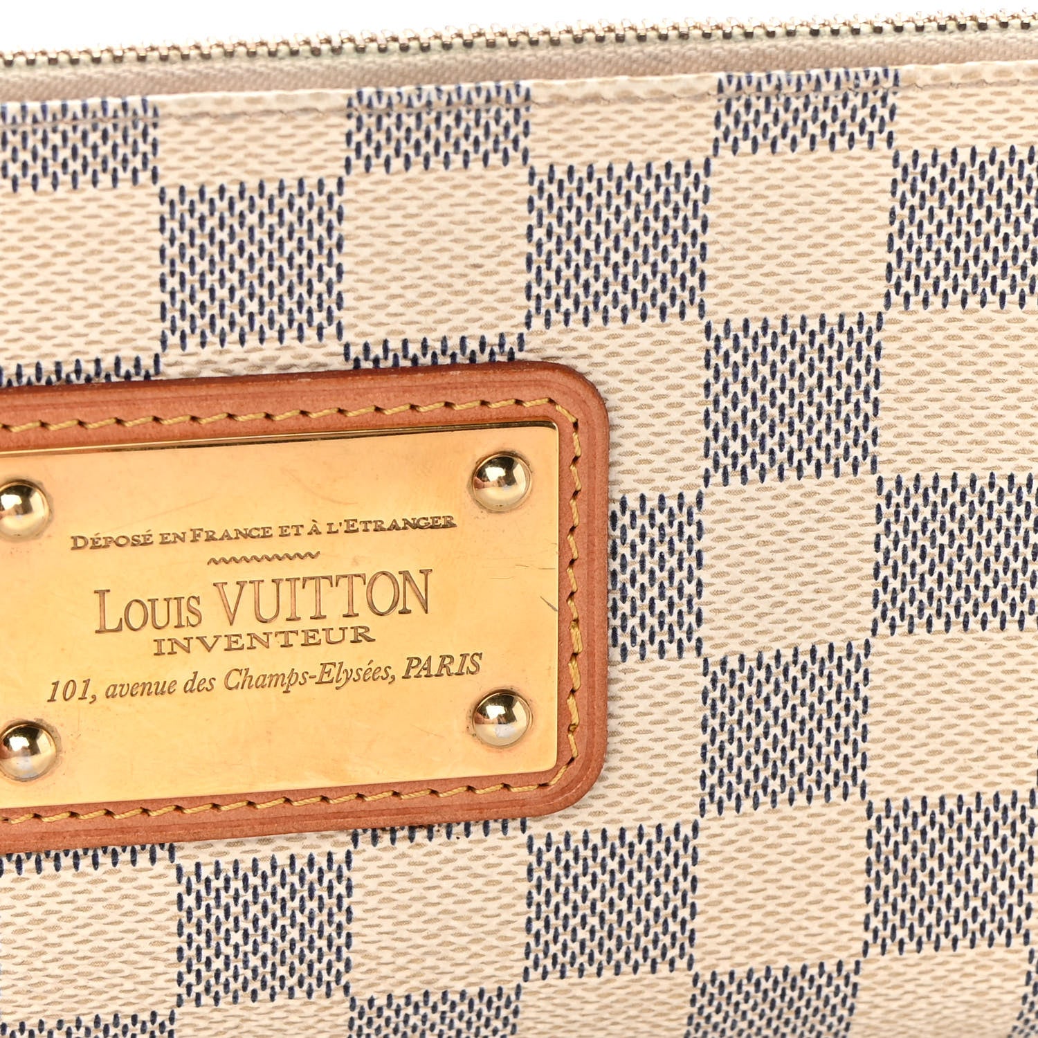 Louis Vuitton Damier Azur Eva Clutch 14 of 14