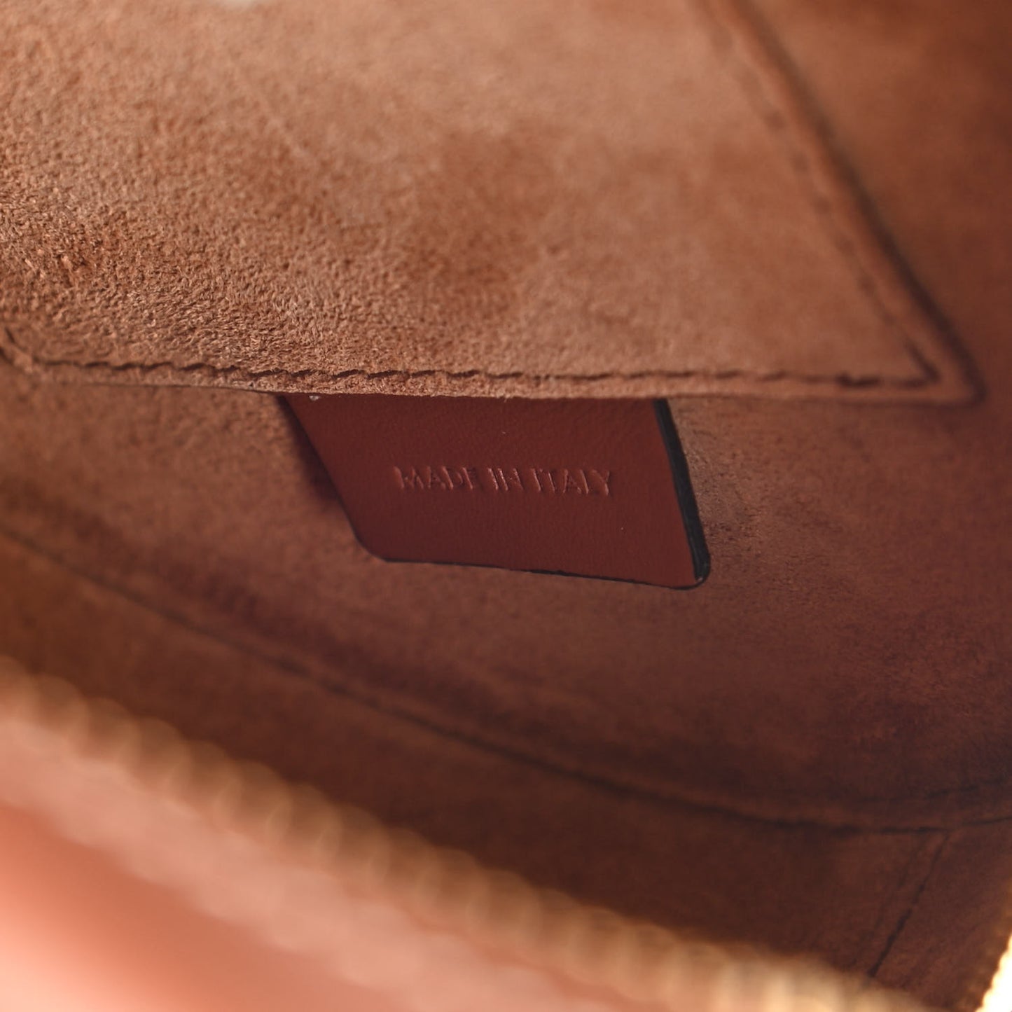 Smooth Calfskin Cuir Triomphe Oval Bag Tan