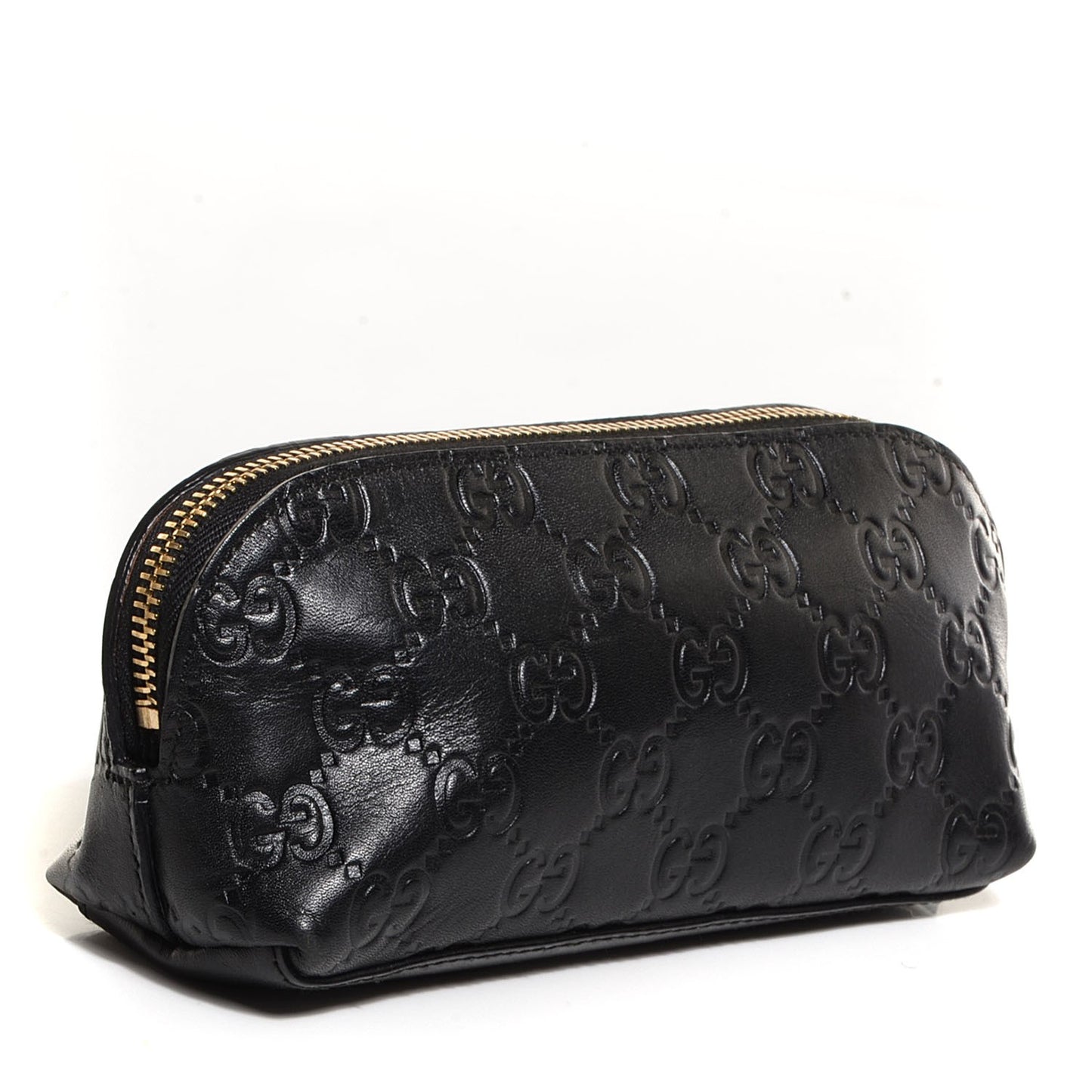 Guccissima Small Cosmetic Case Black