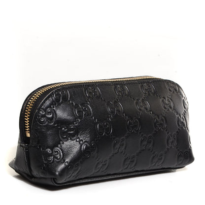 Gucci Guccissima Small Cosmetic Case Black 3 of 8