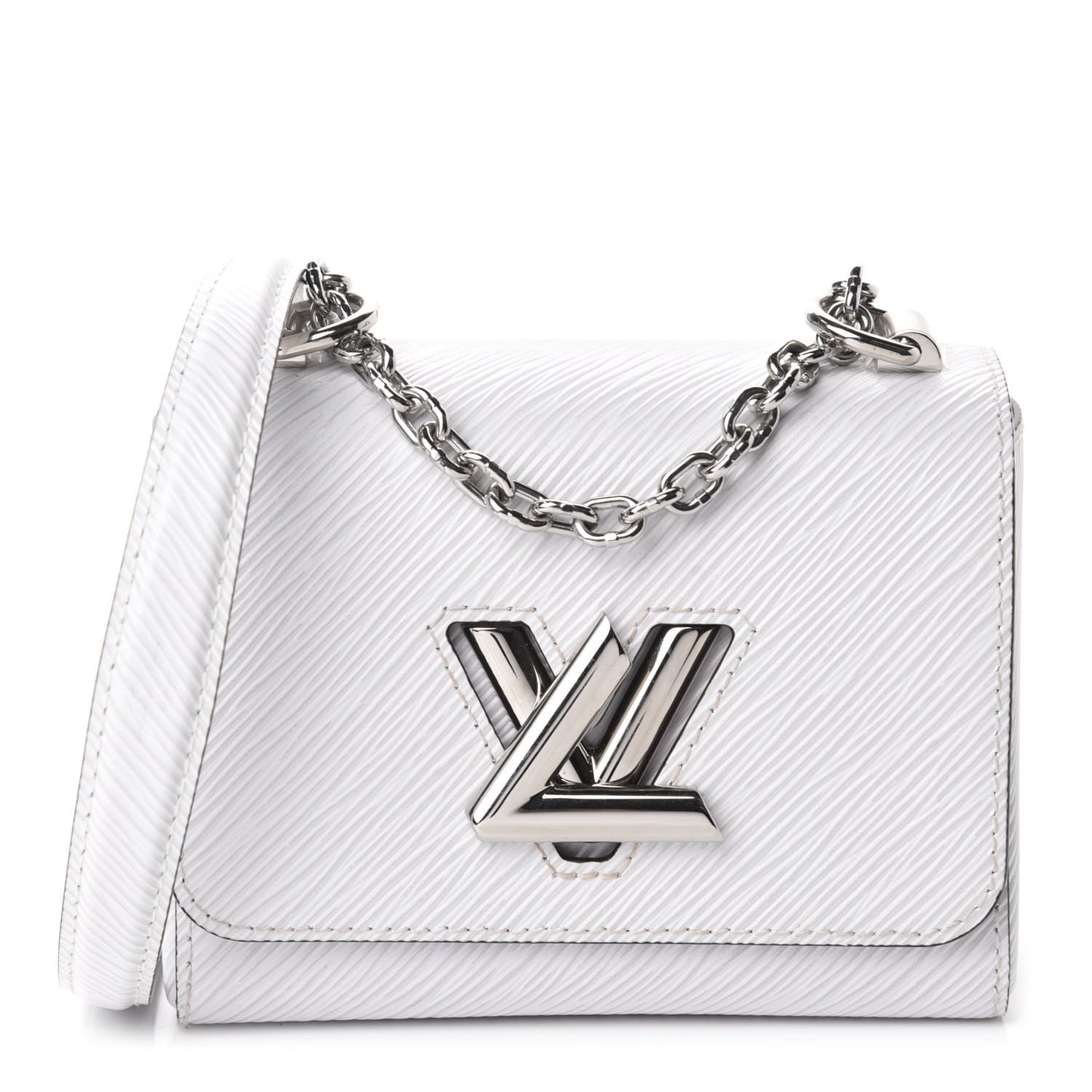 Epi Twist Shoulder Bag Mini White