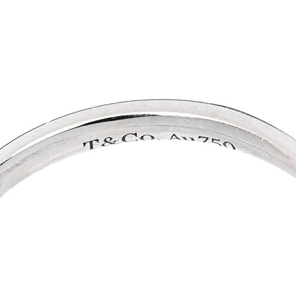 Tiffany 18K White Gold Diamond Paloma's Graffiti Love Ring 53 6.5 4 of 6