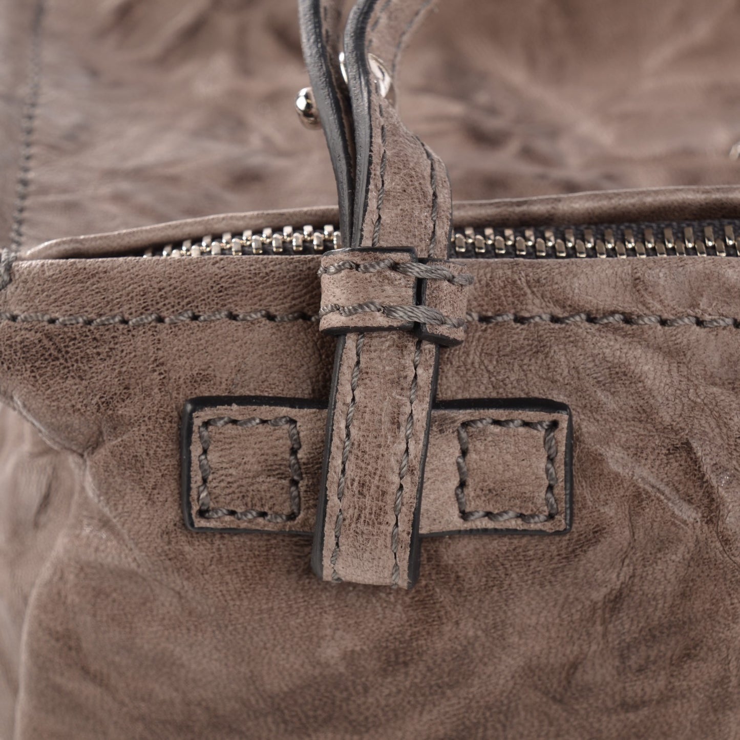 Tumbled Sheepskin Mini Pandora Grey