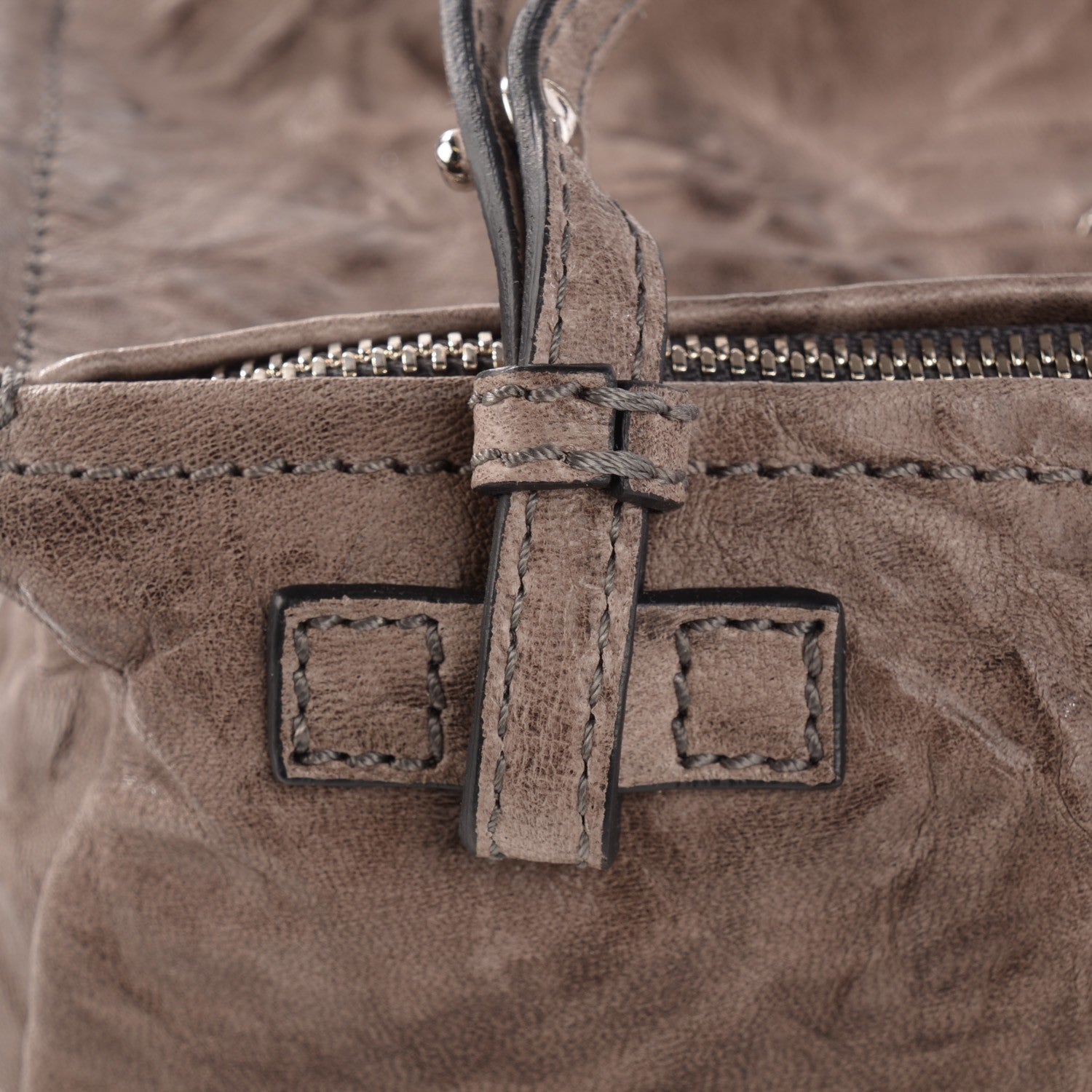 Givenchy Tumbled Sheepskin Mini Pandora Grey 7 of 10