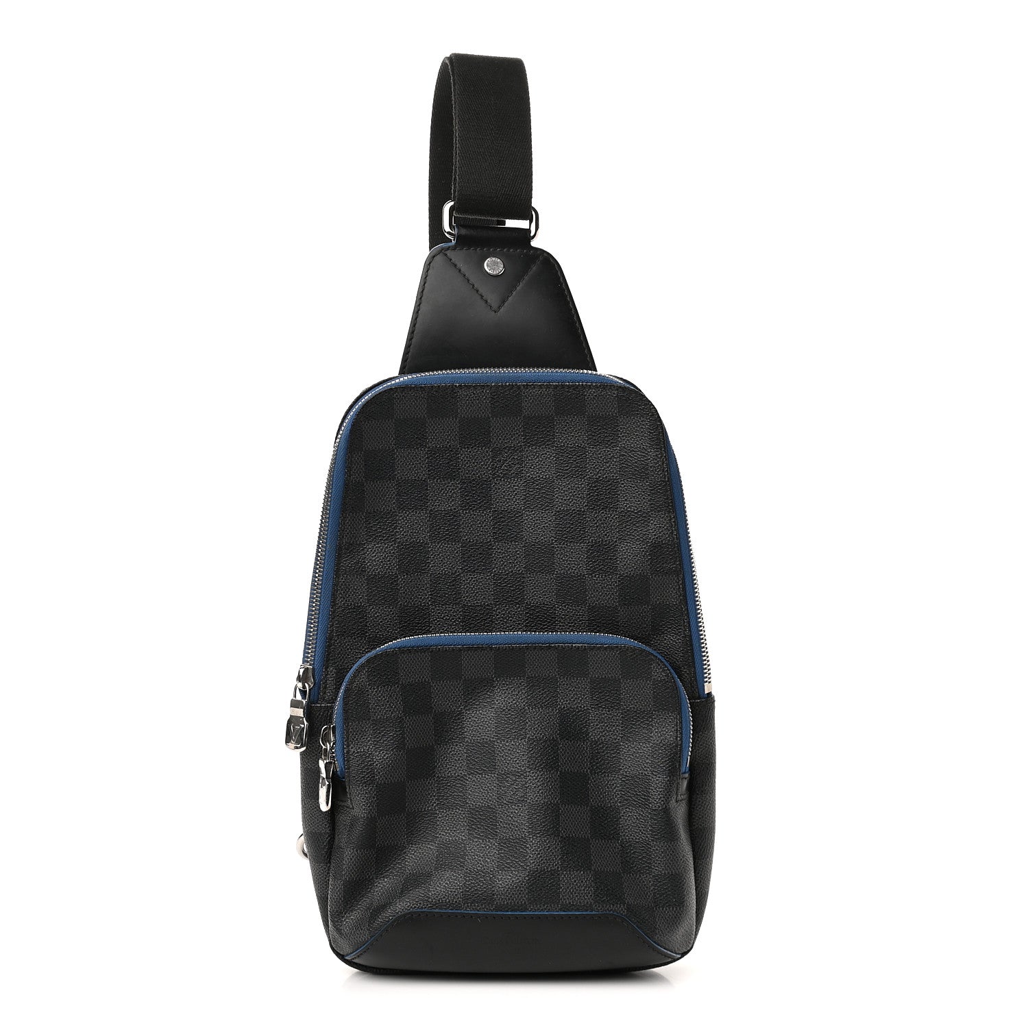Louis Vuitton Damier Graphite Avenue Sling Backpack Blue 1 of 13