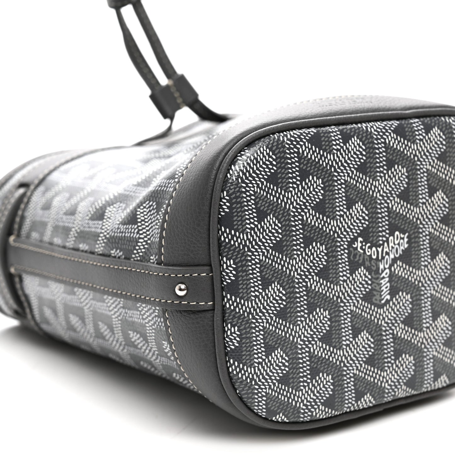 Goyardine Petit Flot Mini Bucket Bag Grey
