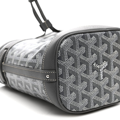 Goyard Goyardine Petit Flot Mini Bucket Bag Grey 9 of 10