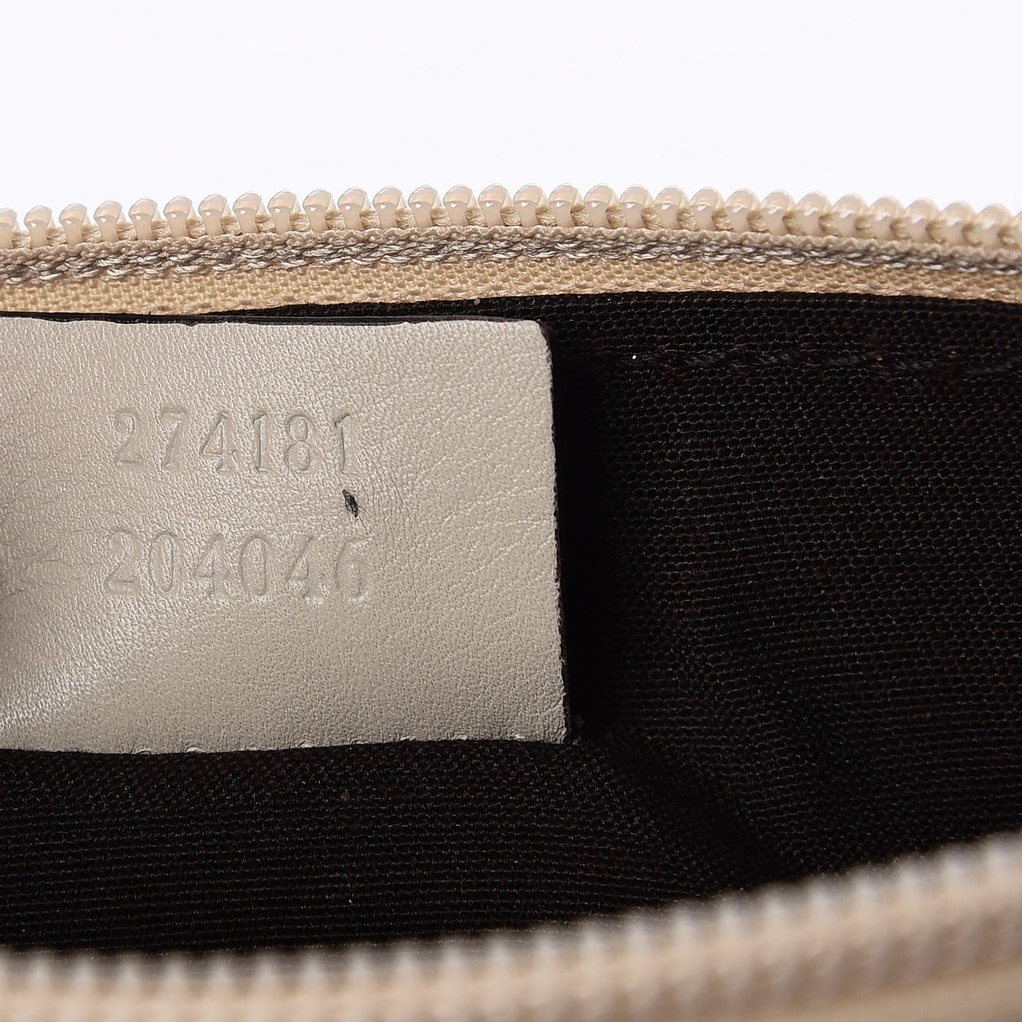 Guccissima Wristlet Off White