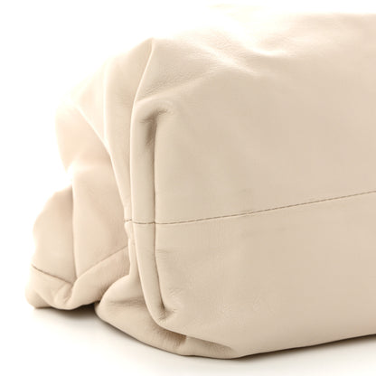 Bottega Veneta Smooth Butter Calf The Pouch Oversized Clutch Mist 9 of 12