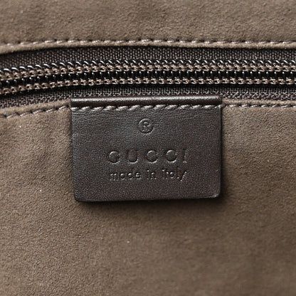 Gucci GG Supreme Monogram Medium Zippered Tote Dark Brown 6 of 13