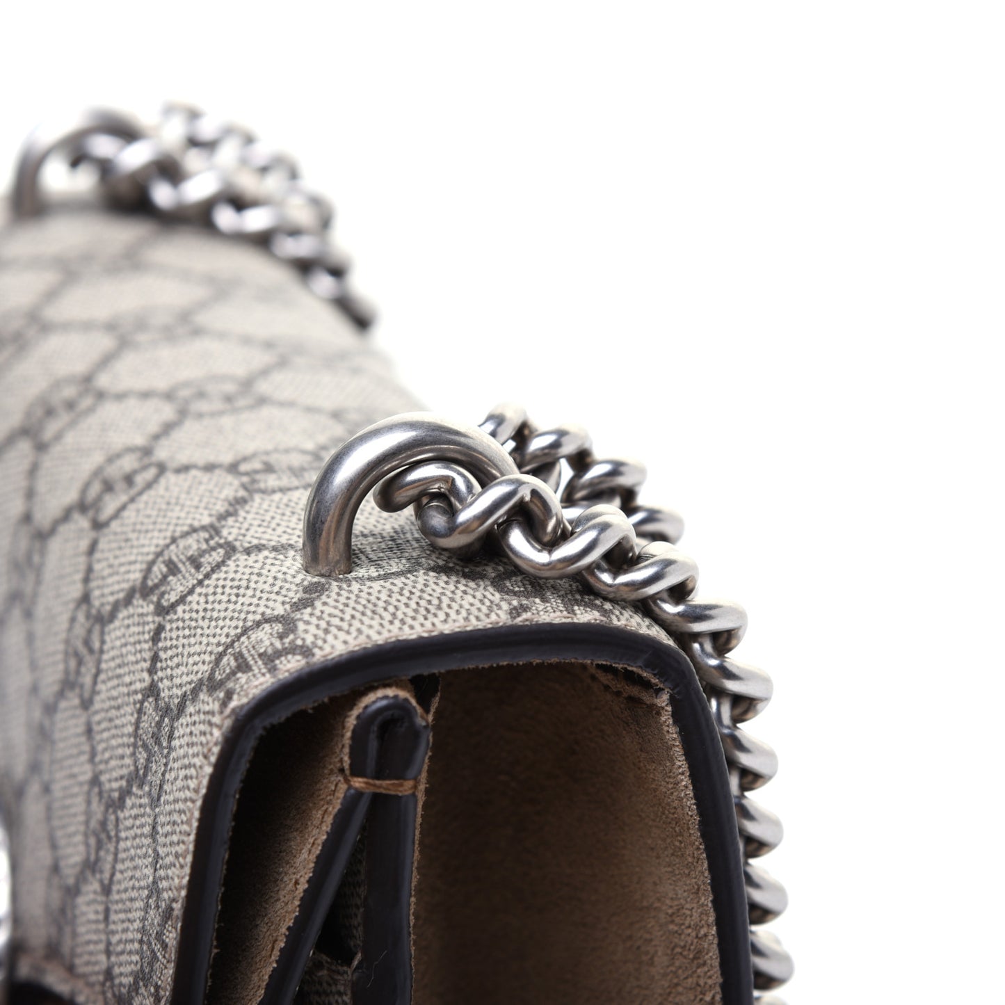 GG Supreme Monogram Mini Dionysus Shoulder Bag Taupe