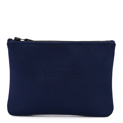Hermes Neoprene Small Neobain Case Marine 1 of 7