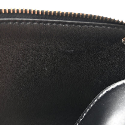 Valentino Garavani VALENTINO GARAVANI Smooth Calfskin Rockstud East West Crossbody Clutch Bag Black 10 of 10