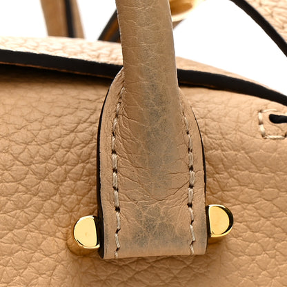 Delvaux Taurillon Soft Nano Cool Box Satchel Latte 12 of 13