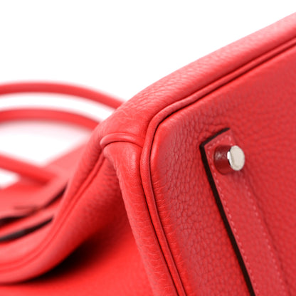 Hermes Taurillon Clemence Birkin 35 Rose Jaipur 7 of 10