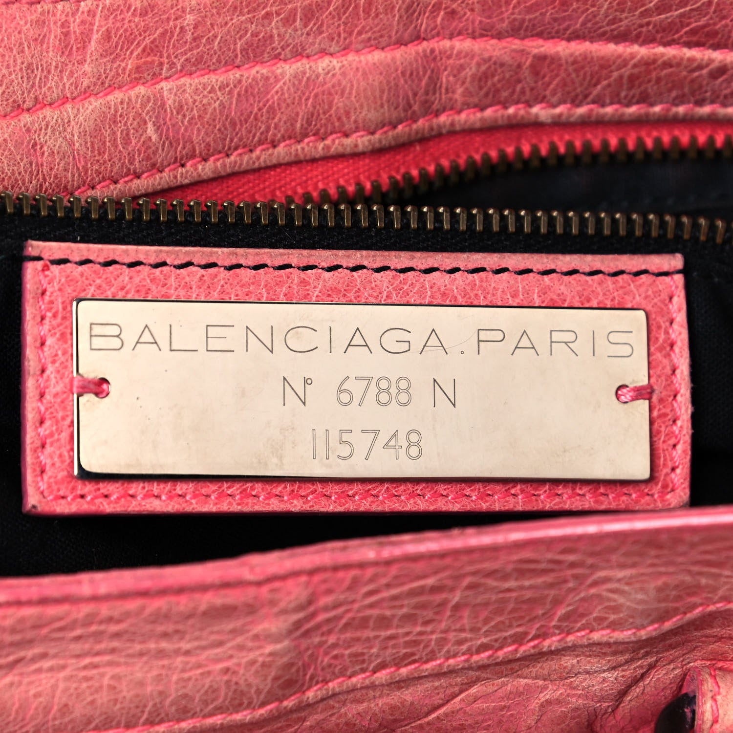 Balenciaga Agneau Classic Hardware City Grenadine 5 of 26