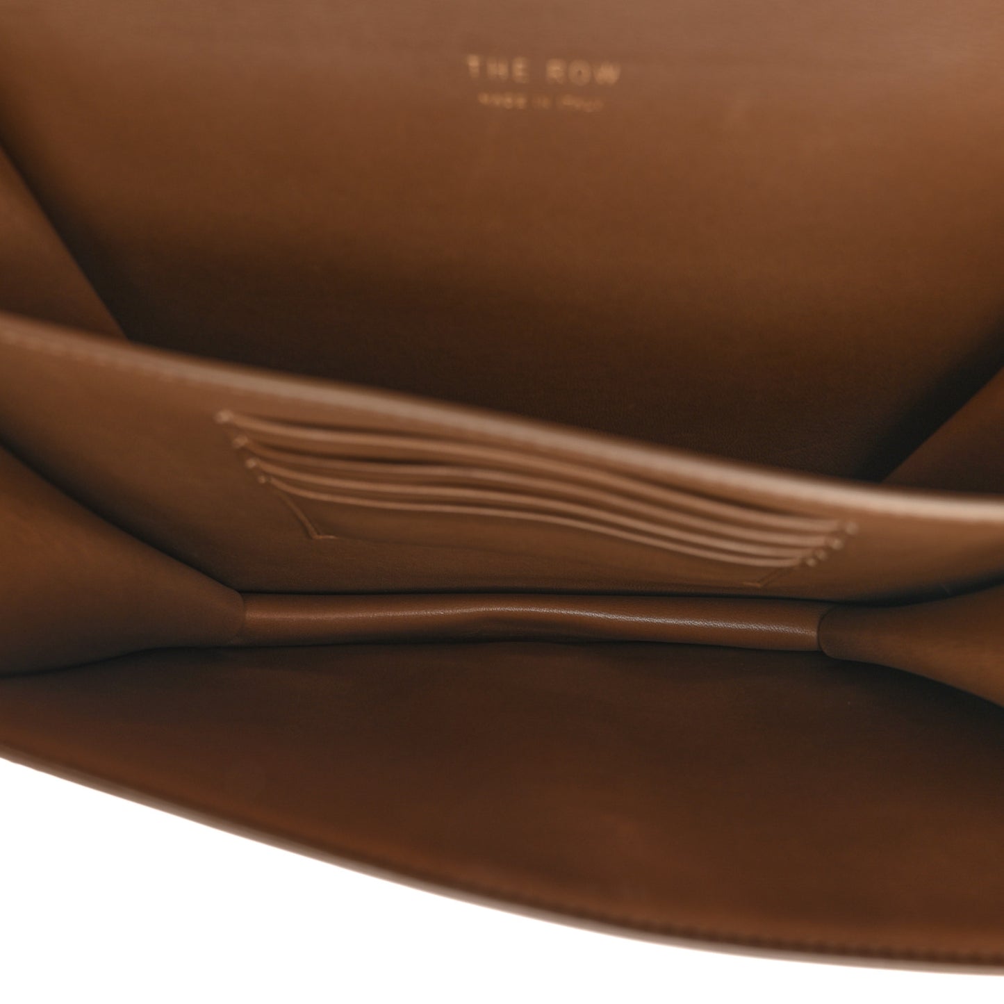 Calfskin Large Julien Shoulder Bag Dark Taupe
