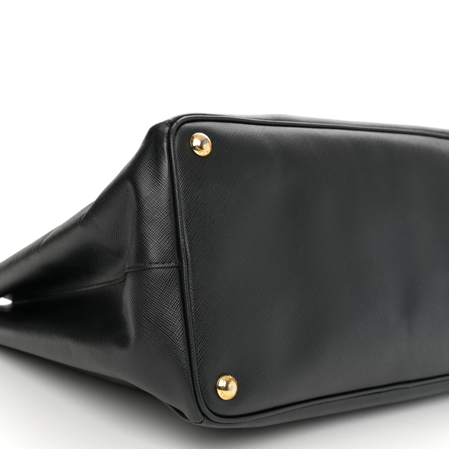 Saffiano Lux Large Tote Black