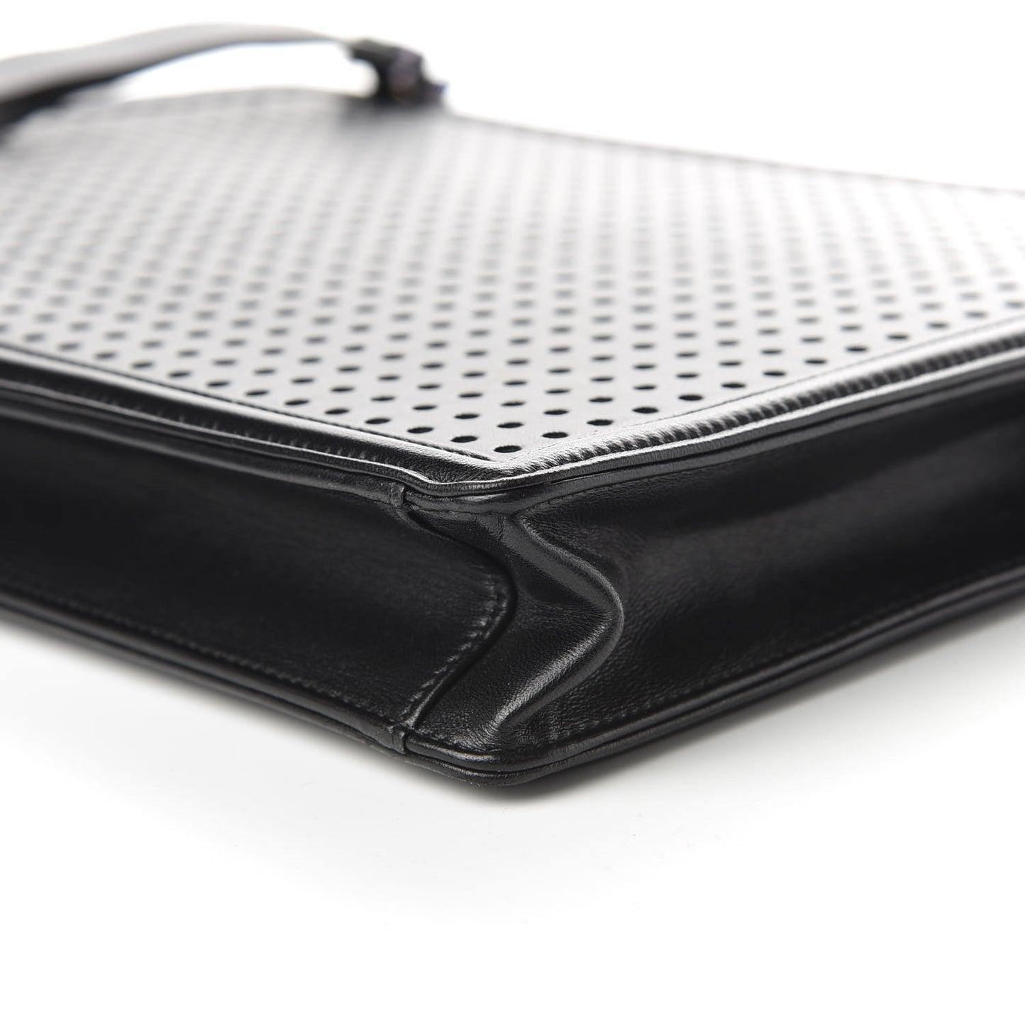 Lambskin LED Boy 2.0 Clutch Black