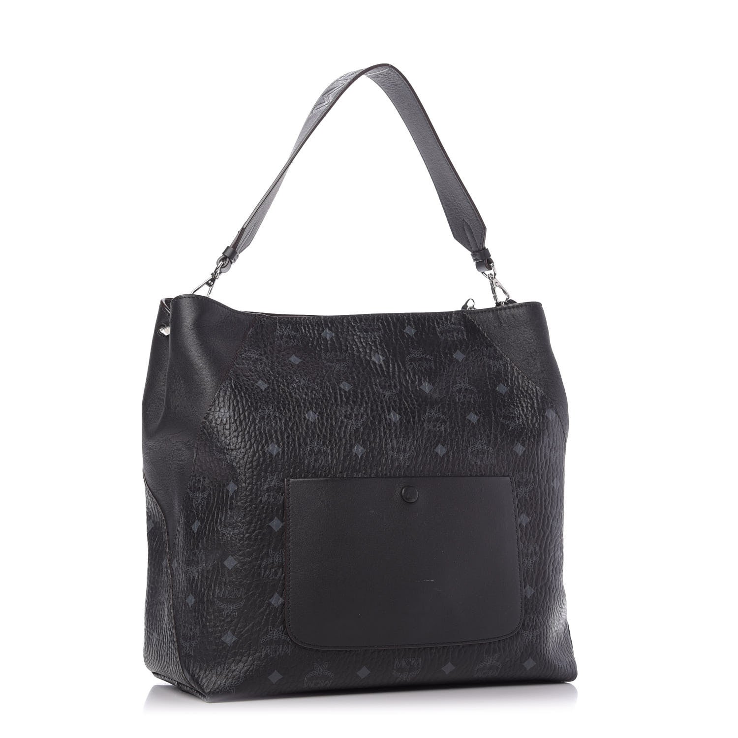 MCM Visetos Large Klara Hobo Black 3 of 10