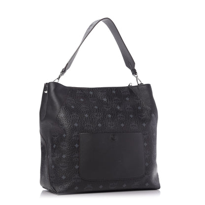 MCM Visetos Large Klara Hobo Black 3 of 10
