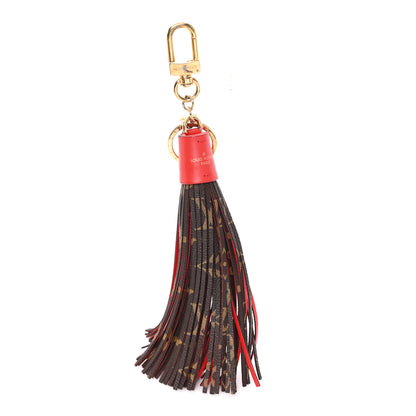 Louis Vuitton Monogram Tassel Bag Charm Red 1 of 4