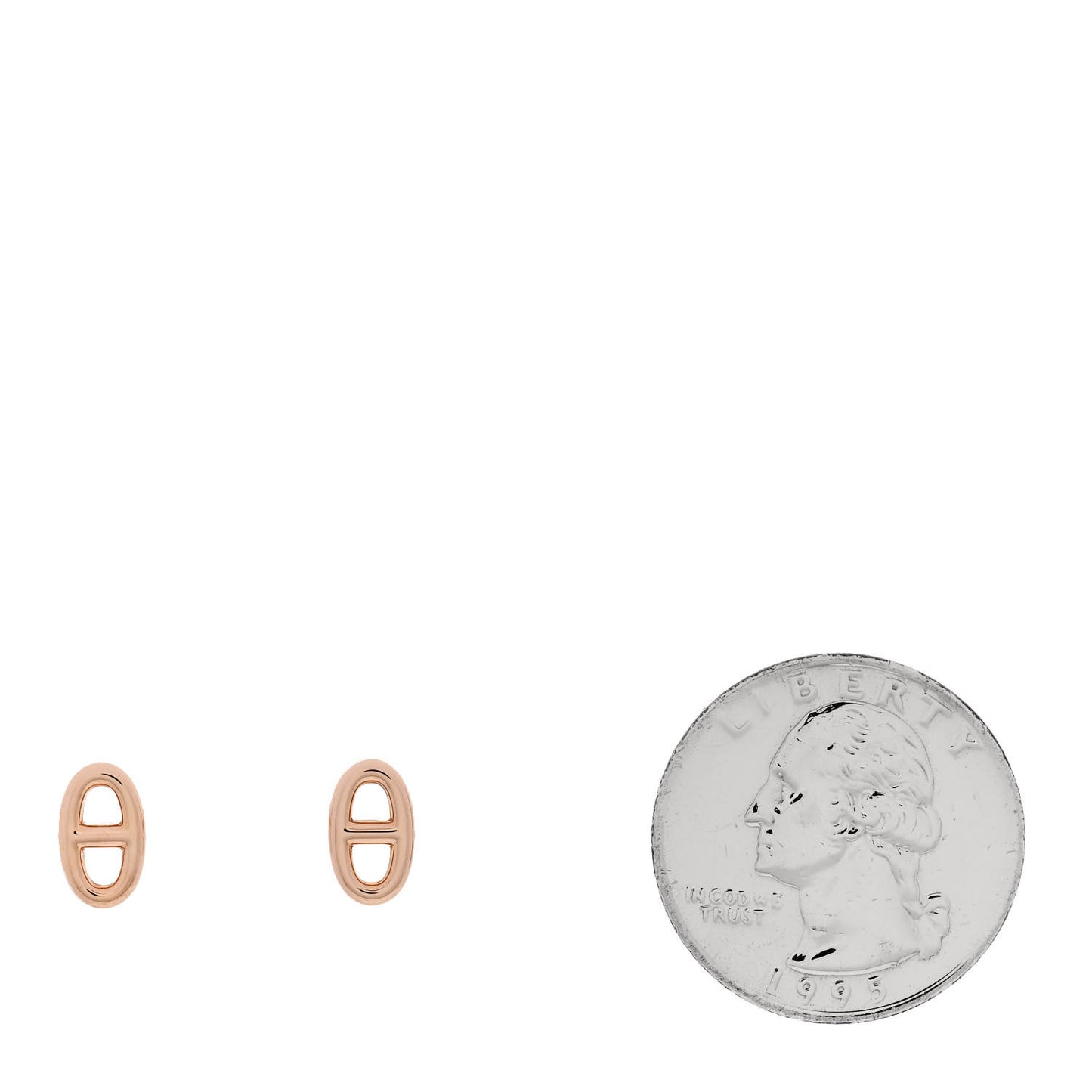 18K Rose Gold TPM Farandole Stud Earrings