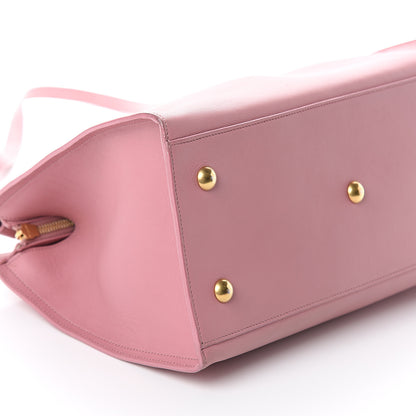 Saint Laurent Calfskin Small Classic Y Cabas Vieux Rose 6 of 7