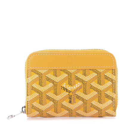 Goyard Goyardine Compact Wallet Yellow 1 of 9
