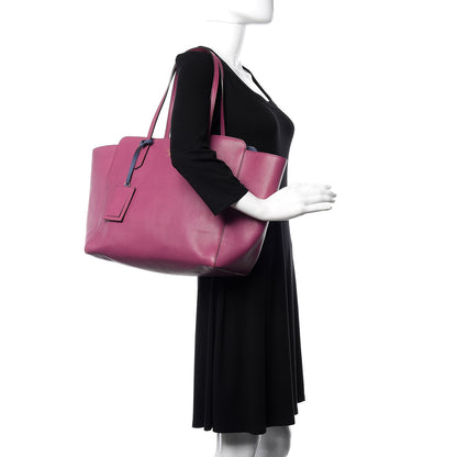 Gucci Dollar Calfskin Medium Swing Tote Peonia Flower Washed Blue 2 of 9