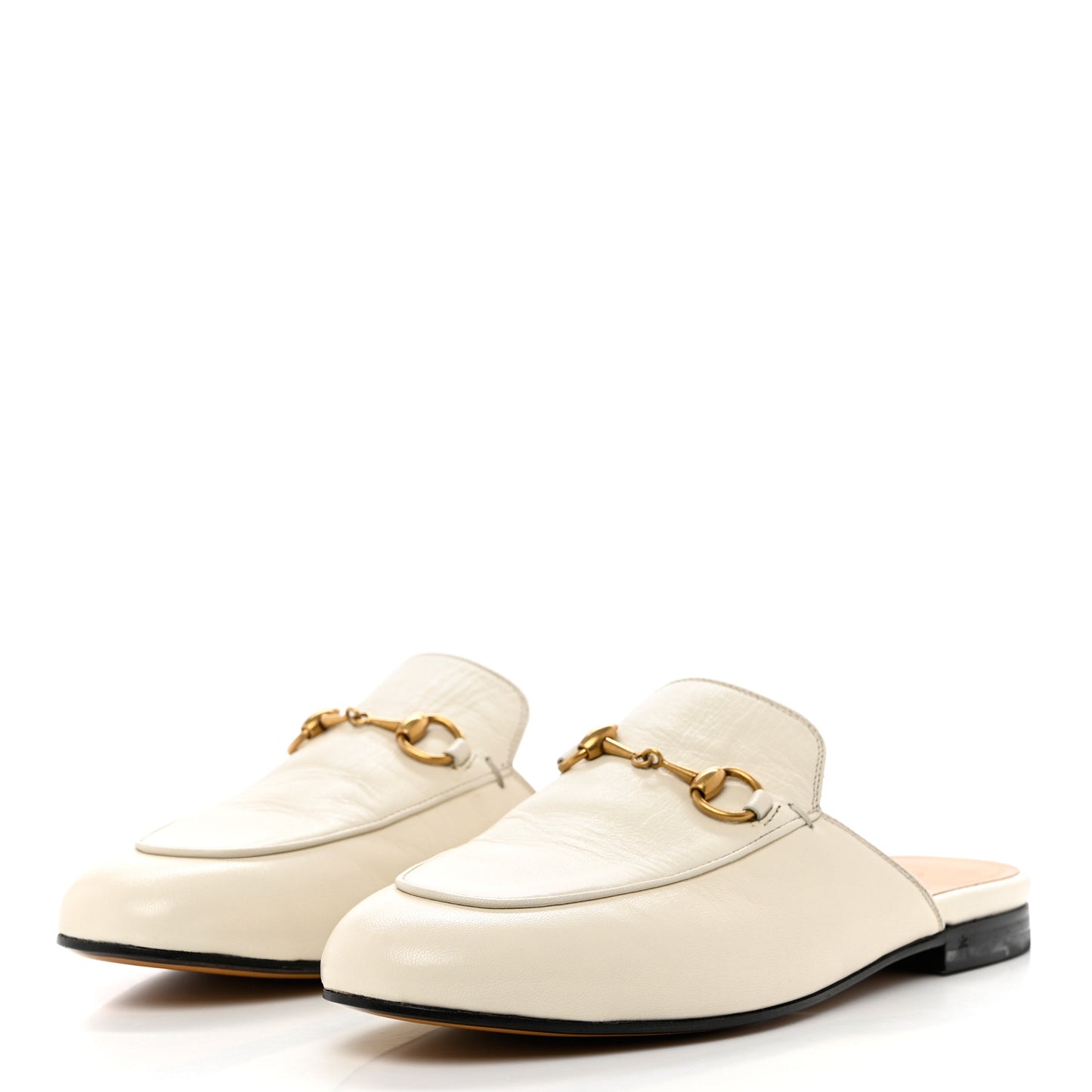 Malaga Kid Womens Princetown Slippers 37.5 Mystic White