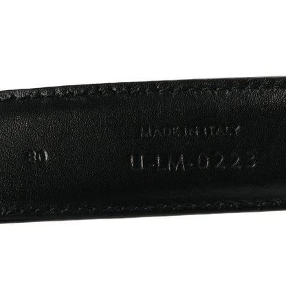 Celine Box Calfskin Medium 25mm Triomphe Belt 80 32 Black 6 of 7