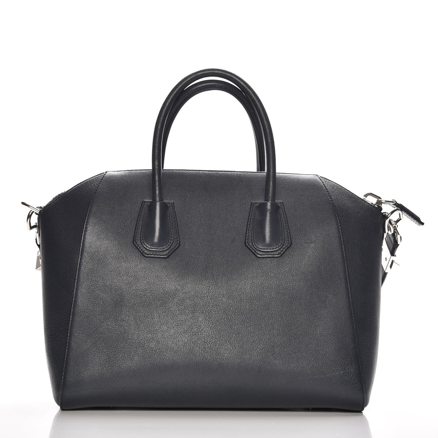 Sugar Goatskin Medium Antigona Navy