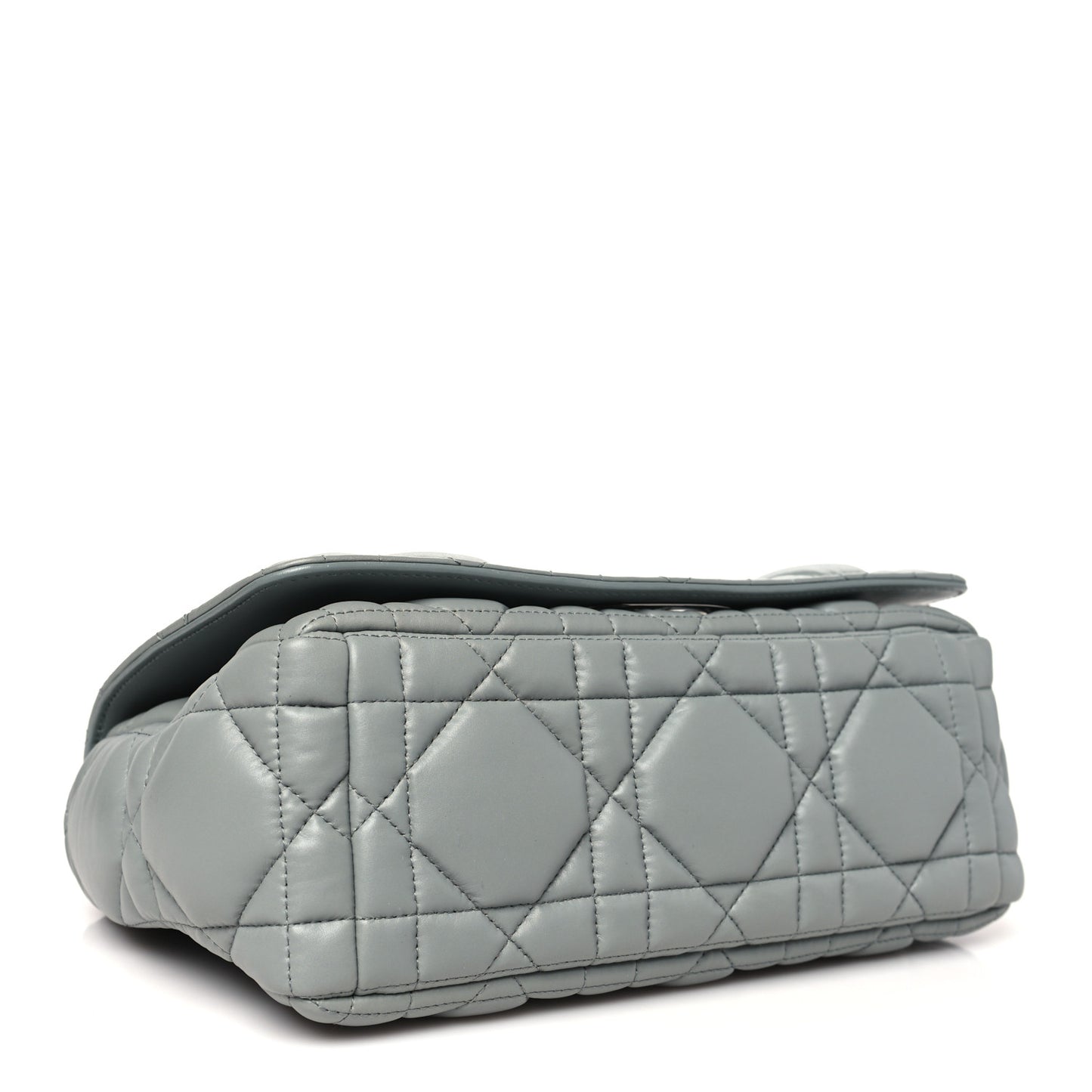 Calfskin Macrocannage Medium Caro Bag Iron Grey