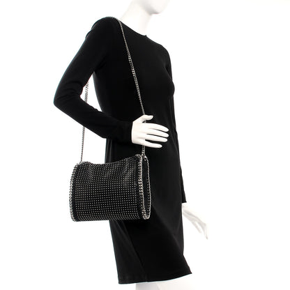 Stella McCartney Shaggy Deer All Over Studs Mini Falabella Tote Black 2 of 8