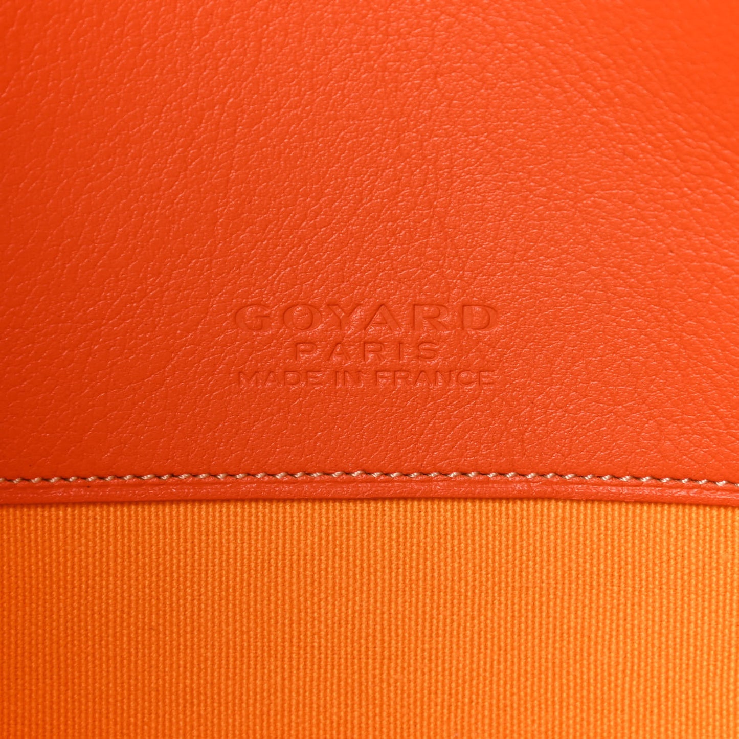 Goyardine Senat Pochette MM Orange