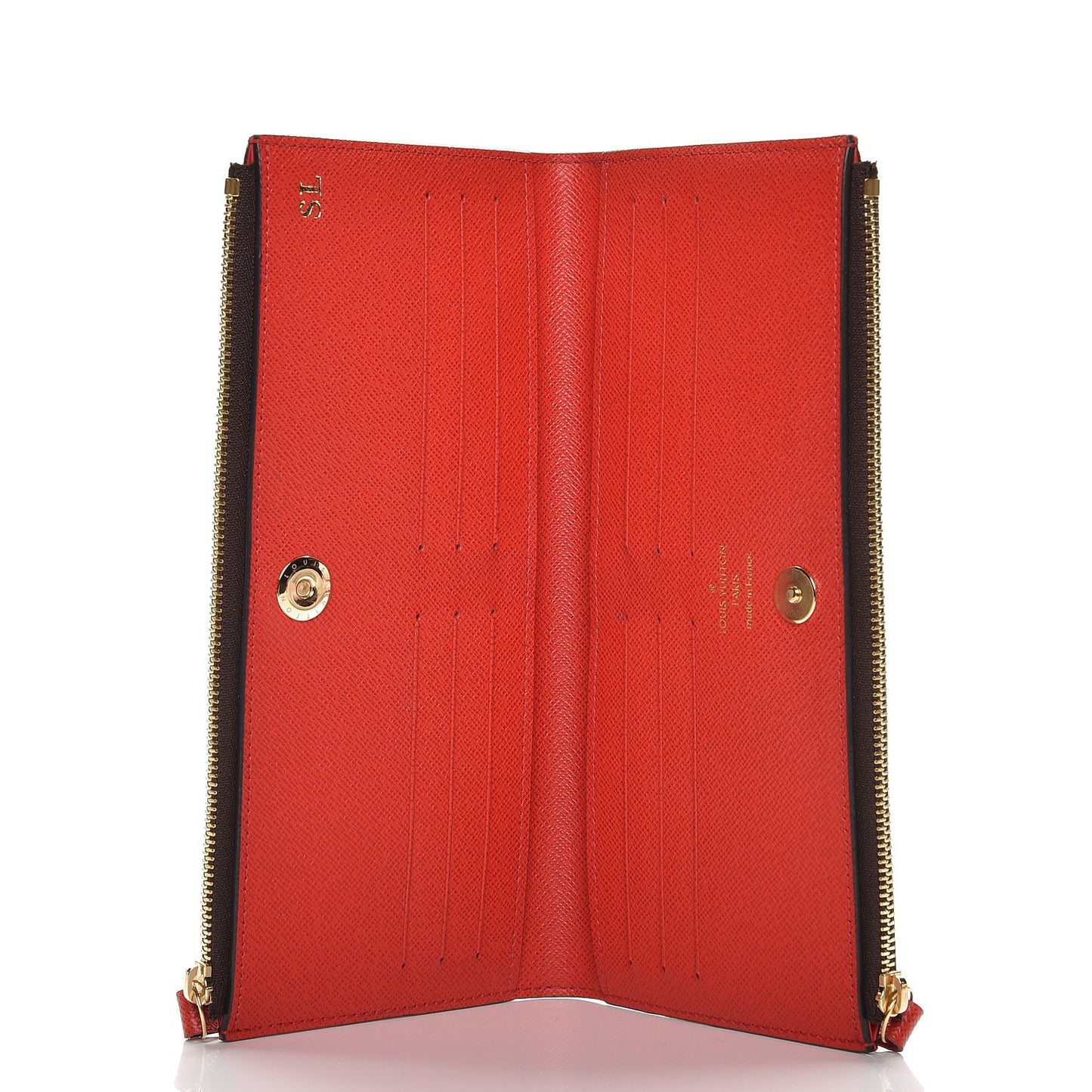Monogram Adele Wallet Coquelicot