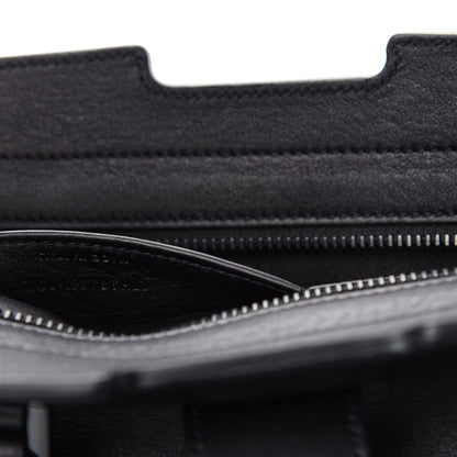 Saint Laurent Calfskin Small Monogram Cabas Black 9 of 10