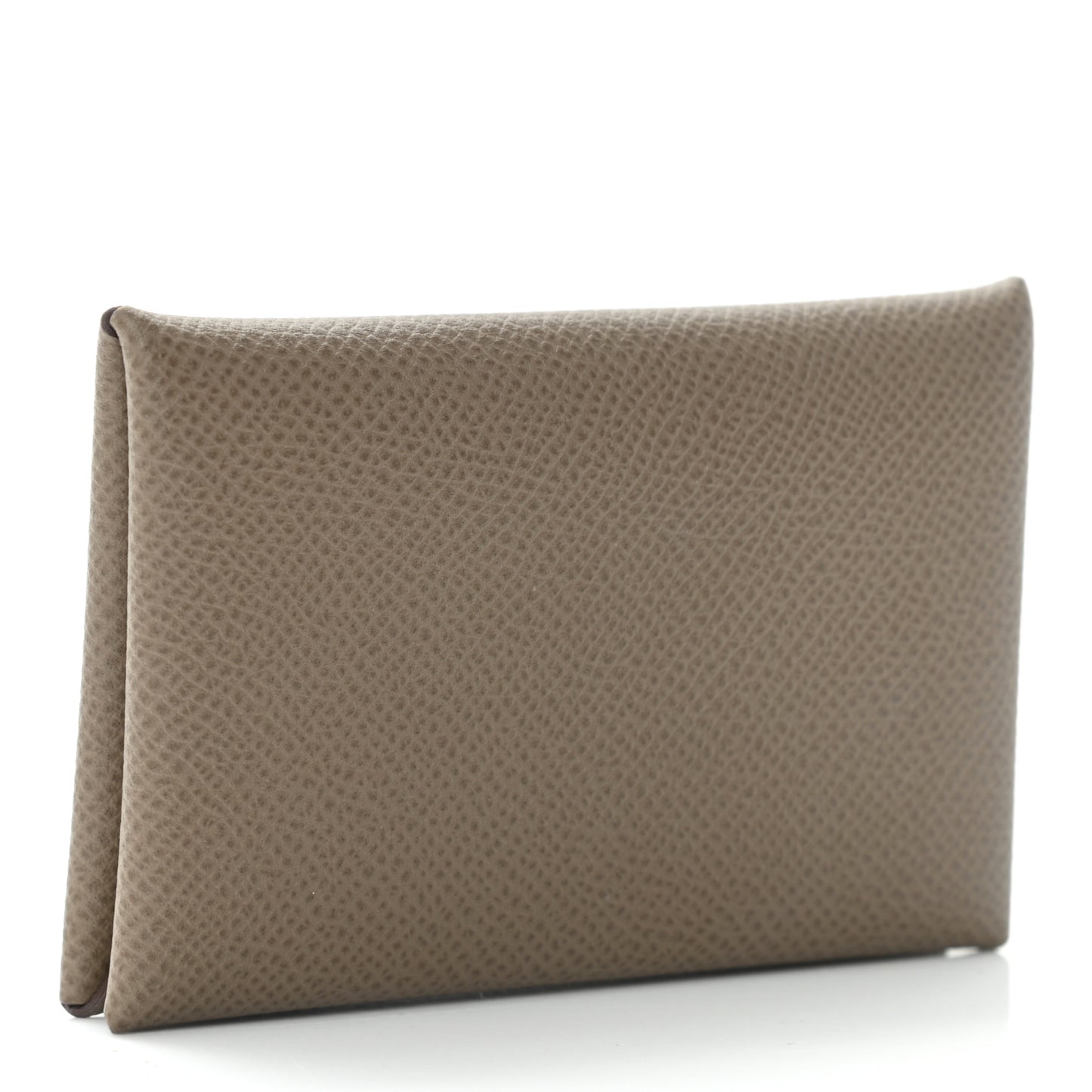 Epsom Calvi Card Case Etoupe