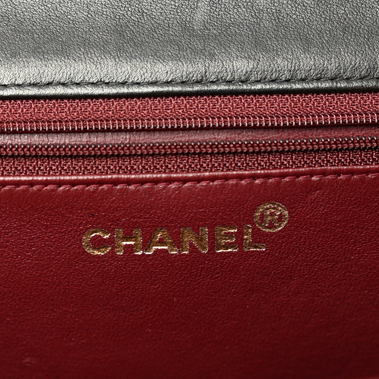 Chanel Lambskin Quilted Medium Single Flap Black 6 of 10