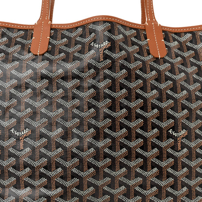 Goyard Goyardine Saint Louis PM Black Gold 9 of 11