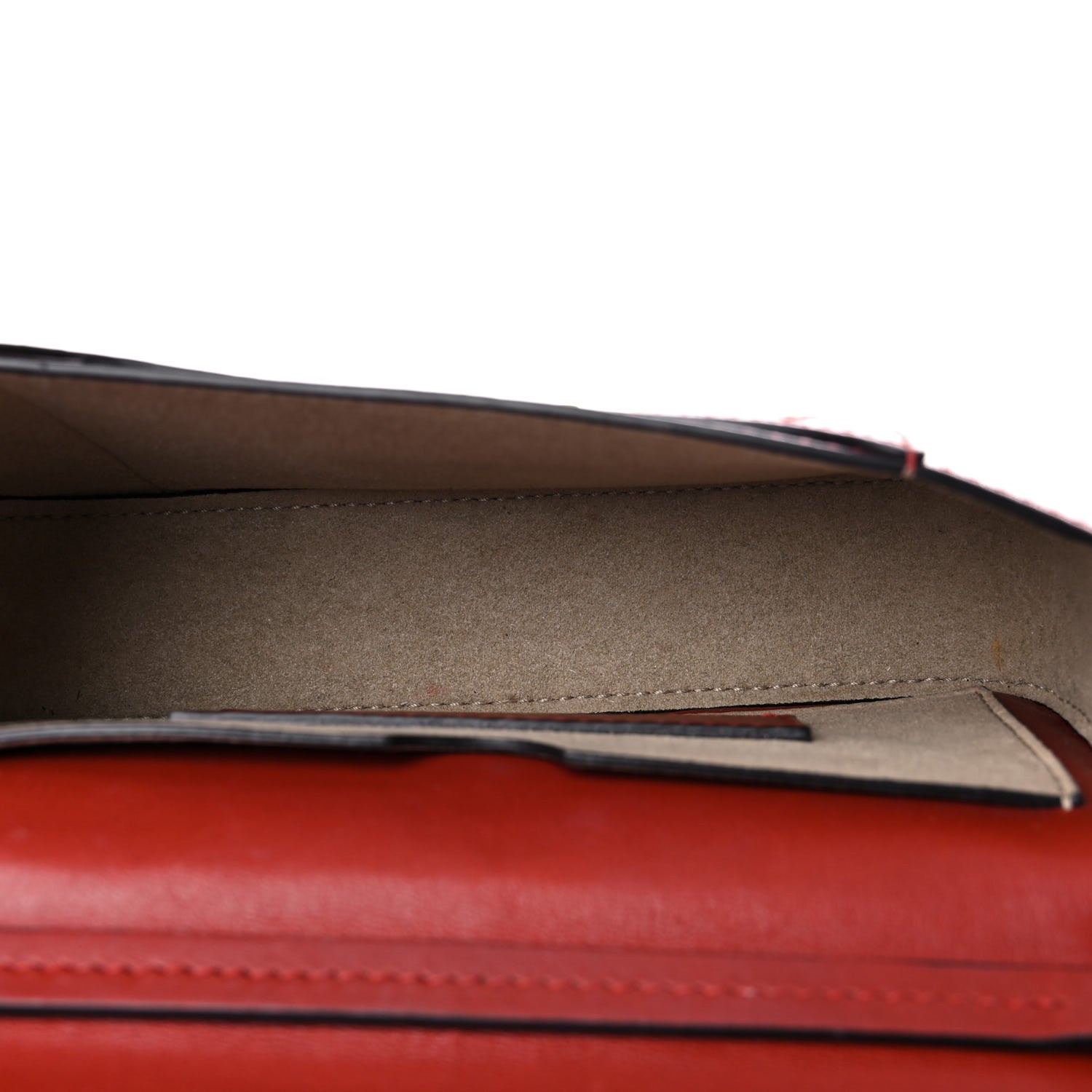 Givenchy Goatskin Quilted GV3 Mini Pocket Convertible Bag Terracotta 5 of 12