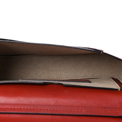 Givenchy Goatskin Quilted GV3 Mini Pocket Convertible Bag Terracotta 5 of 12