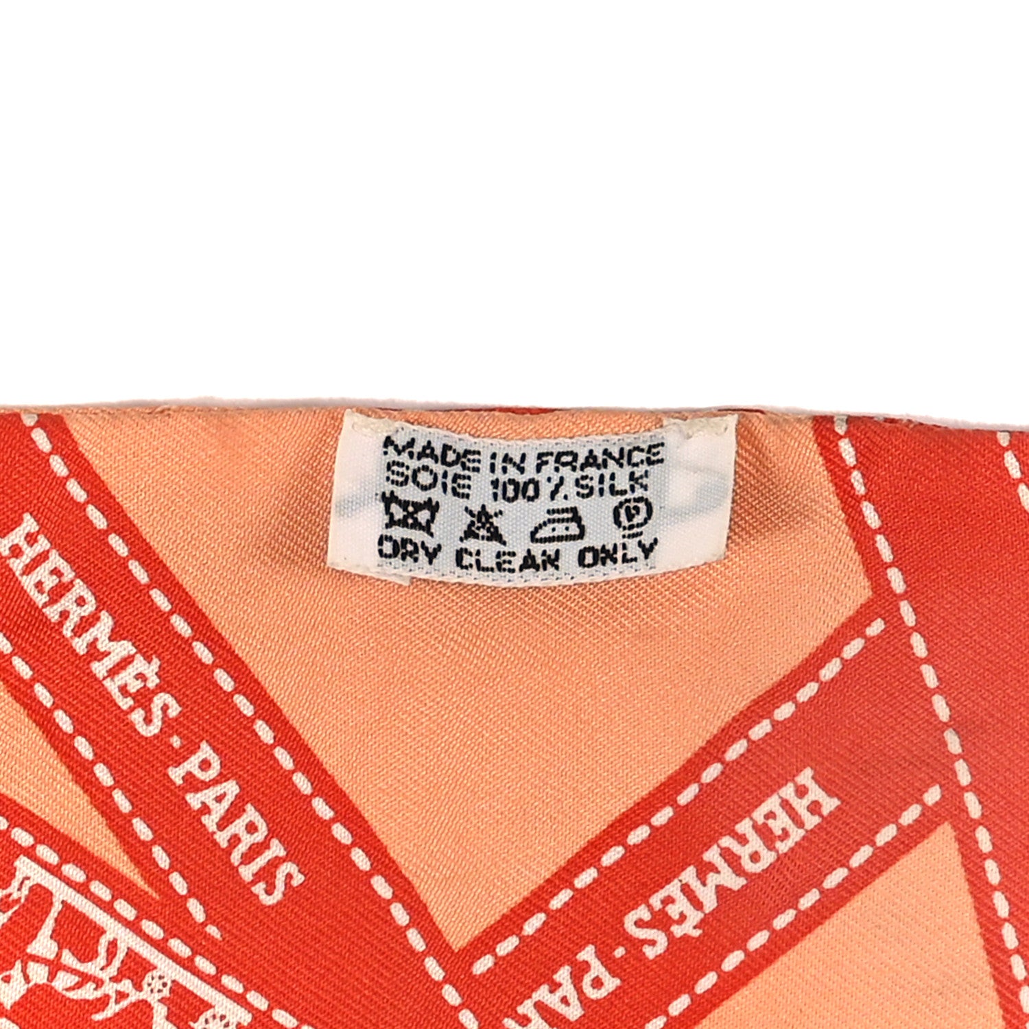 Hermes Silk Bolduc Twilly Orange 3 of 3