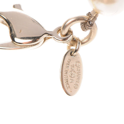 Chanel Pearl Baguette Crystal CC Long Necklace Gold 6 of 7