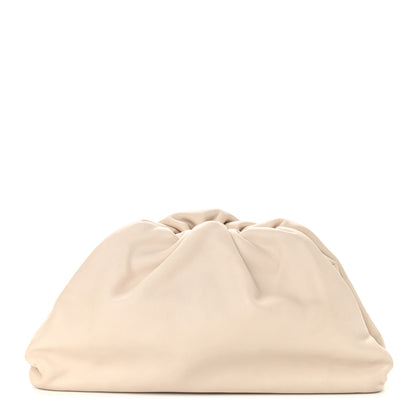 Bottega Veneta Smooth Butter Calf The Pouch Oversized Clutch Mist 1 of 8