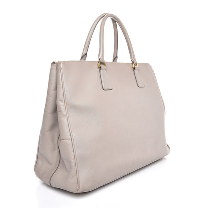 Prada Saffiano Lux Extra Large Galleria Double Zip Tote Argilla 3 of 18