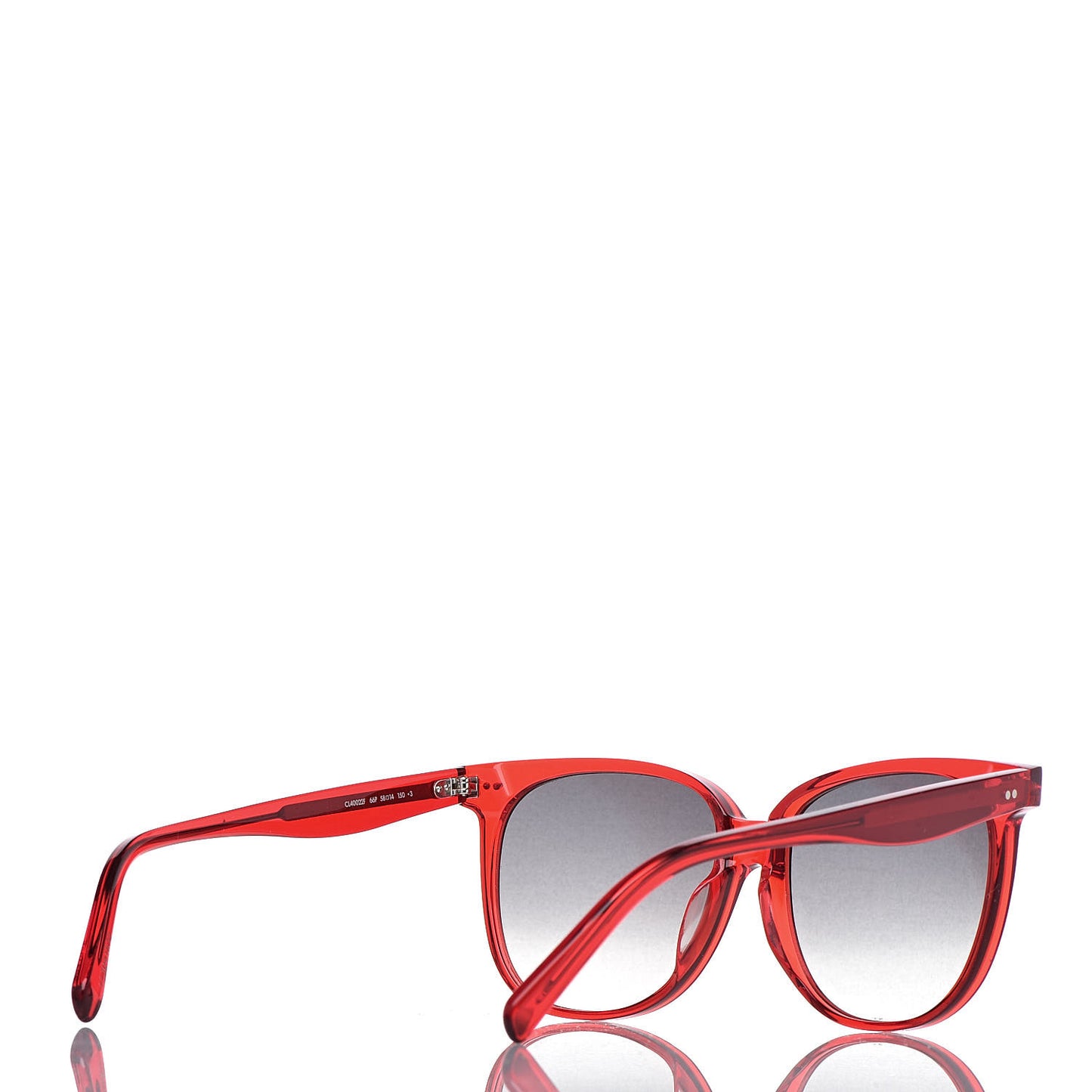 Acetate CL40022F Sunglasses Red